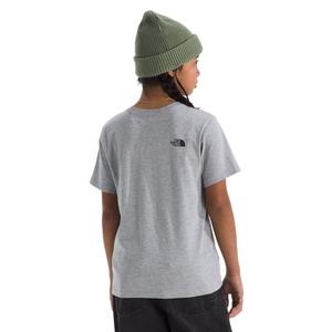 The North Face Big Kids' Evolution Half Dome Short Sleeve Tee - Grey