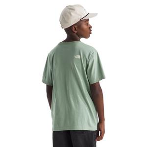 The North Face Teen Evolution Half Dome Short Sleeve Tee - Green