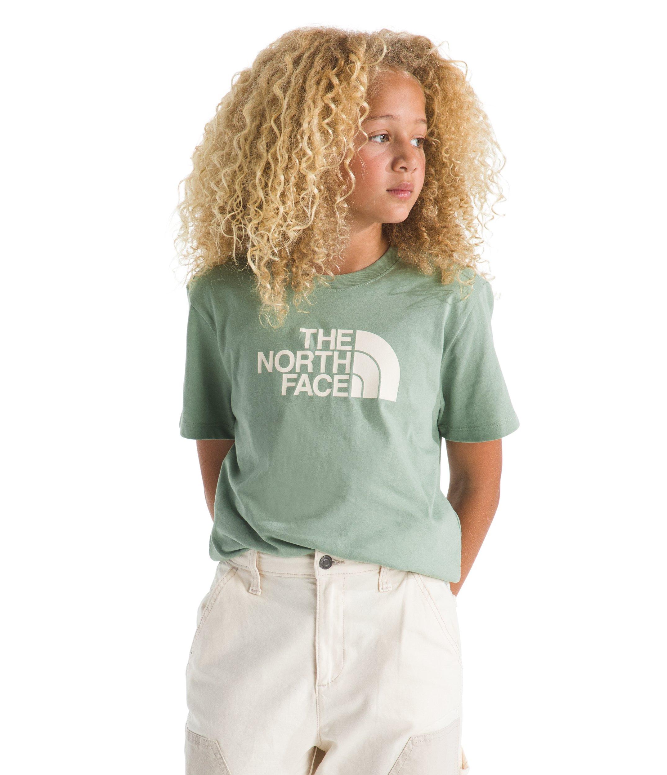 The North Face Evolution Half Dome Teen Green Short Sleeve Tee