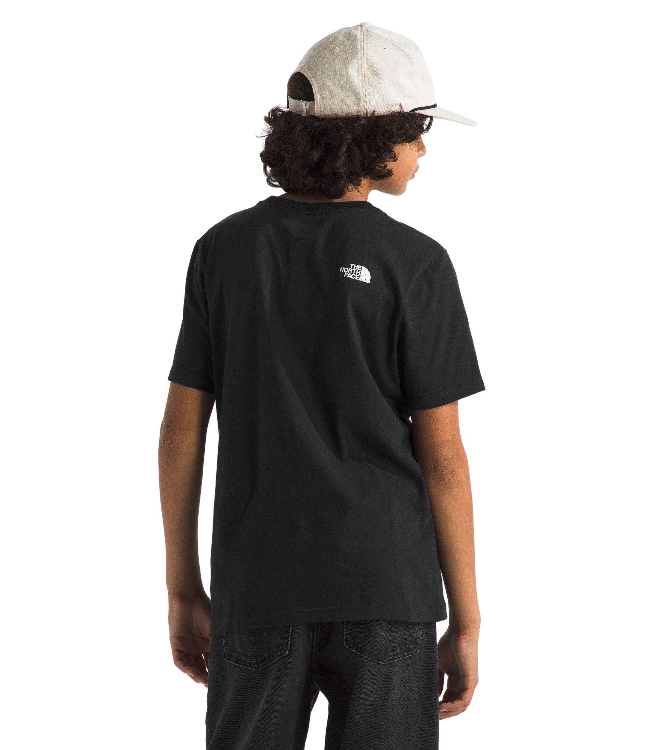The North Face Evolution Half Dome Teen Black Short Sleeve Tee
