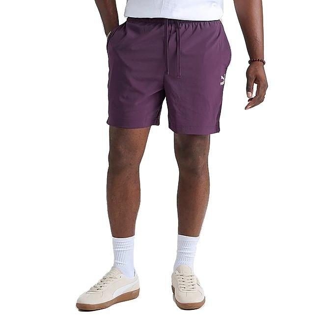 Purple puma shorts online