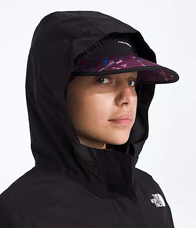 The North Face Big Girls' Warm Antora Rain Jacket - Black - BLACK