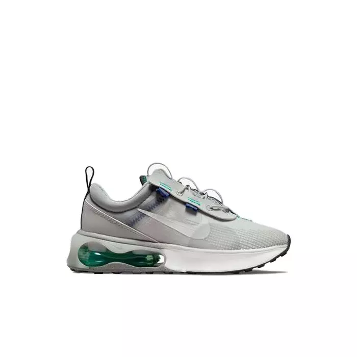 Nike Air Max 2021 "Photon Dust/Summit White/Clear Emerald" Preschool Boys' Shoe - GREY