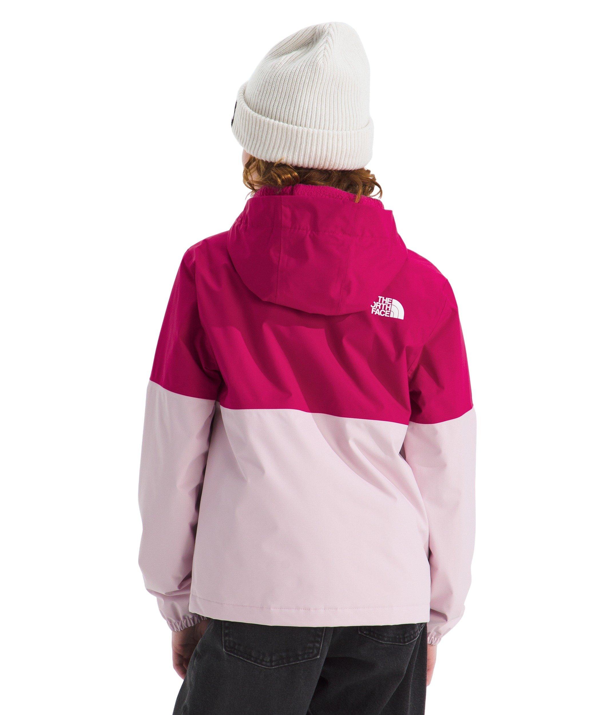 The North Face Warm Antora Big Girls' Red/Pink Rain Jacket