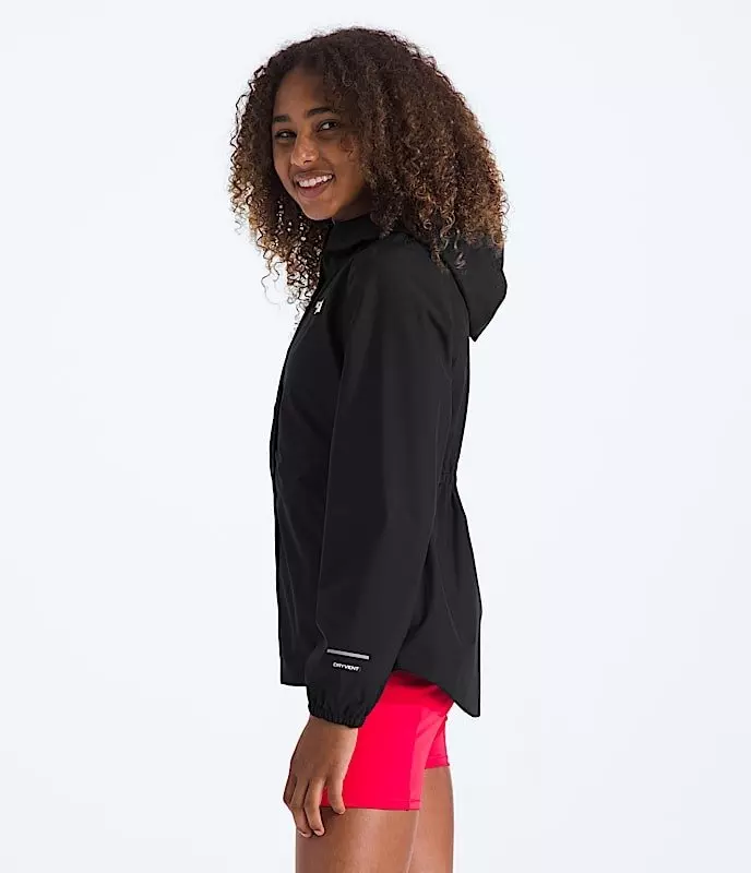 The North Face Big Girls' Antora Rain Jacket - Black - BLACK