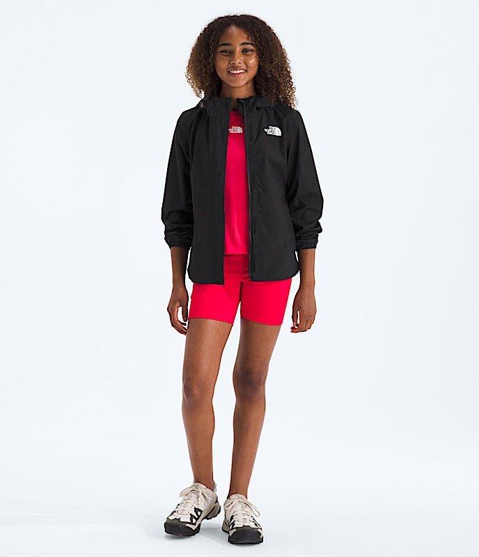 The North Face Big Girls' Black Antora Rain Jacket