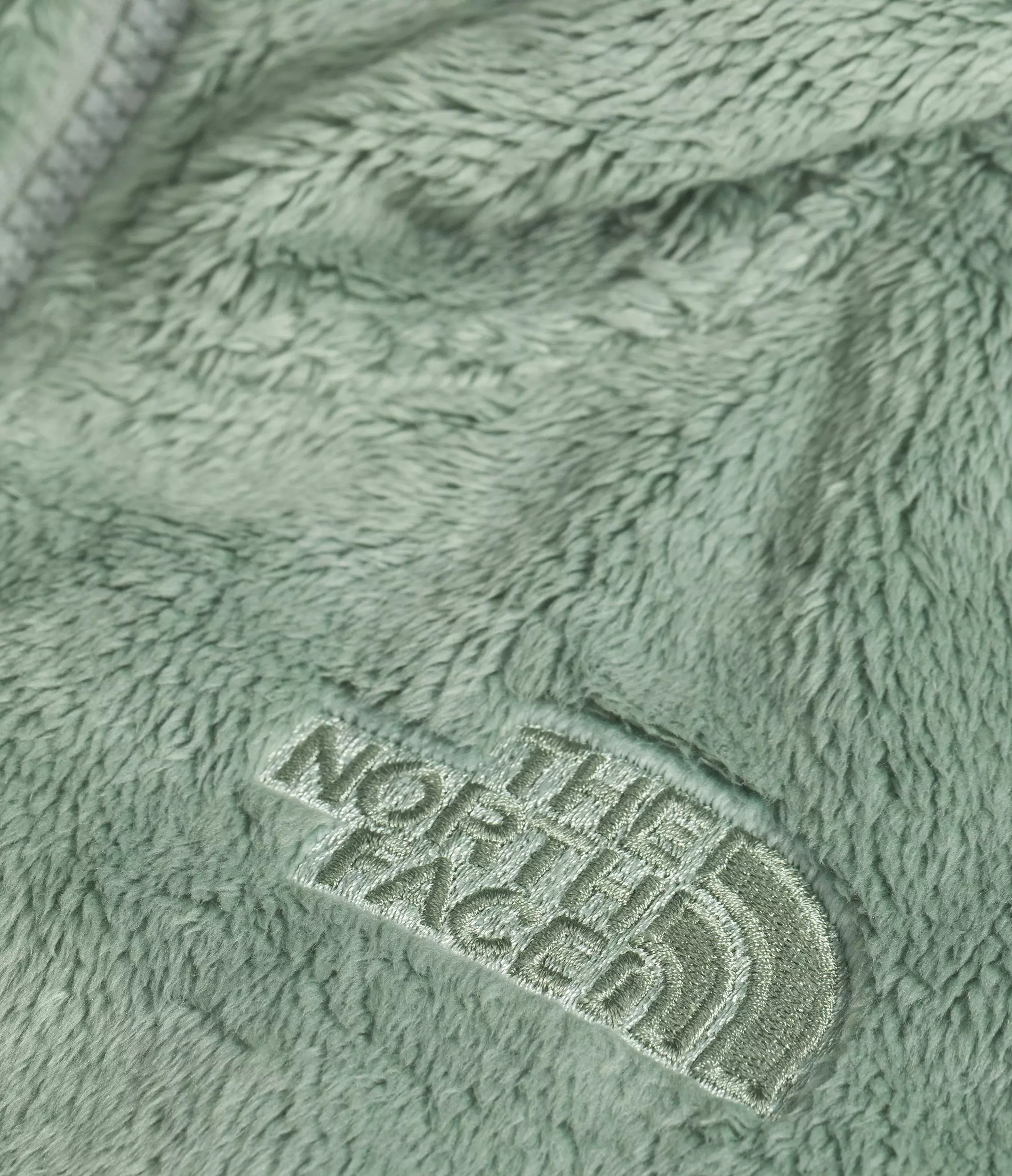 The North Face Big Girls' Osito Full-Zip Hooded Jacket - Green - GREEN