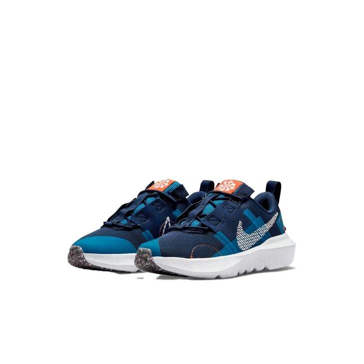 Nike Crater Impact "Midnight Navy/White/Orange/Imperial Blue" Preschool Boys' Shoe - NAVY/WHITE Thumbnail View 3
