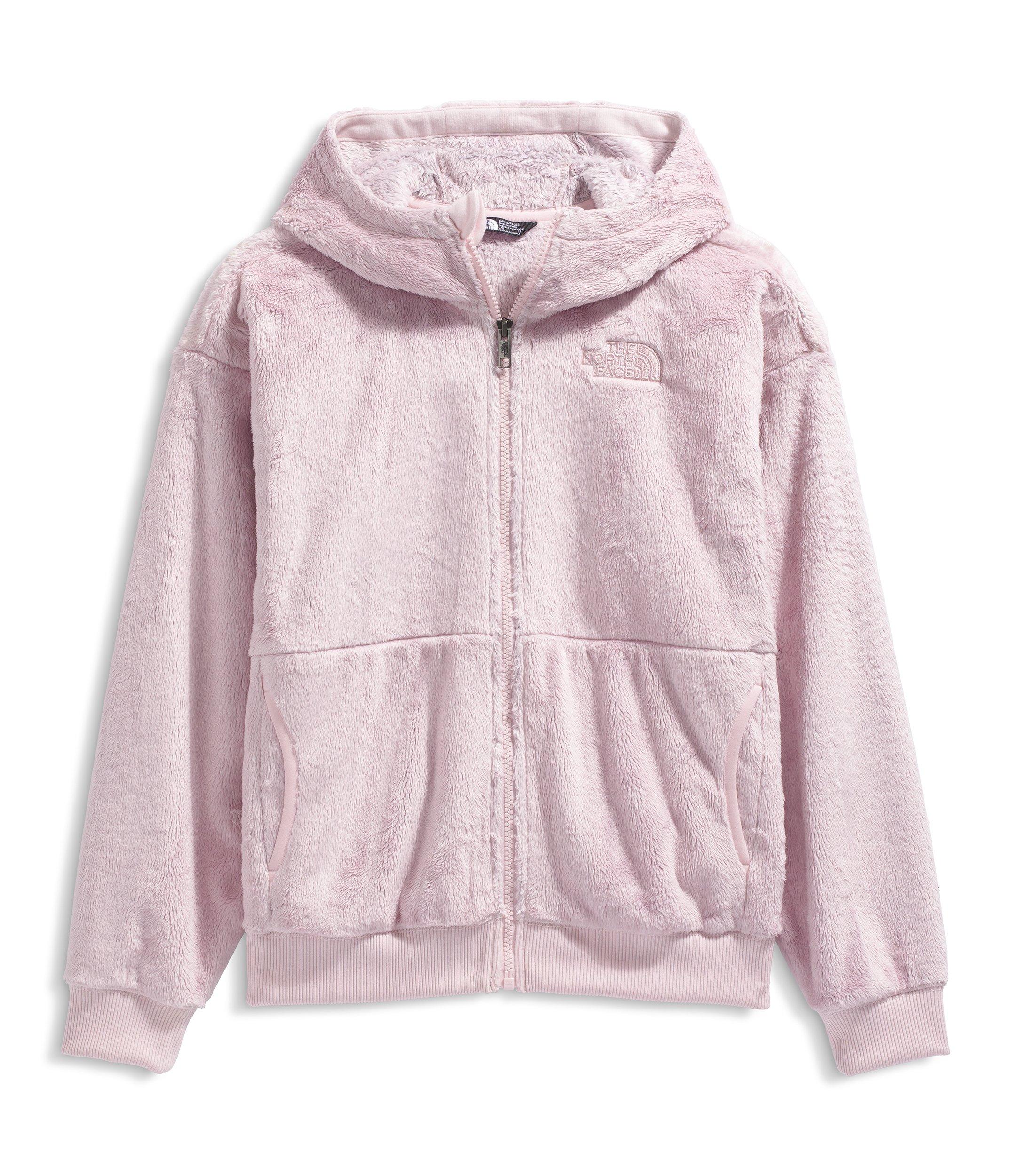 The North Face Osito Full-Zip Big Girls' Pink Hooded Jacket