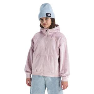 The North Face Big Girls' Osito Full-Zip Hooded Jacket - Pink