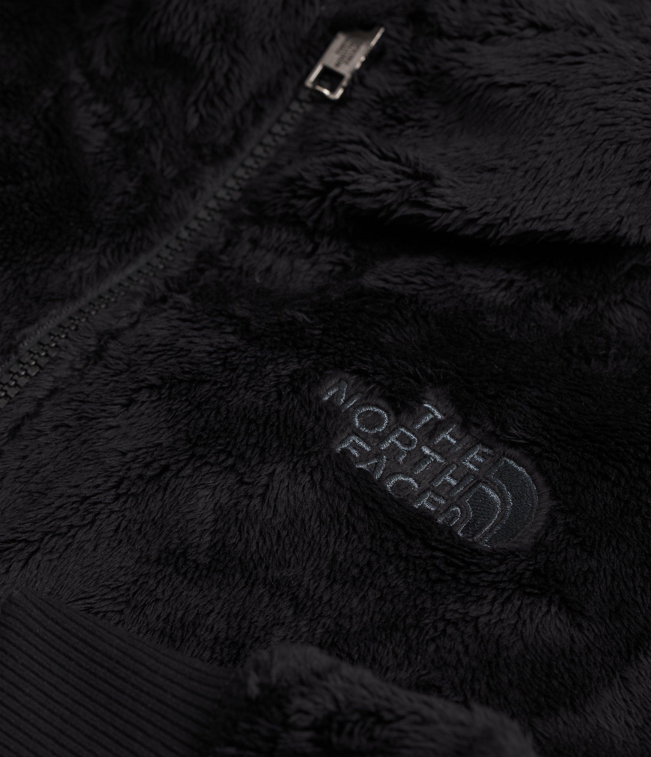The North Face Osito Full-Zip Big Girls' Black Hooded Jacket