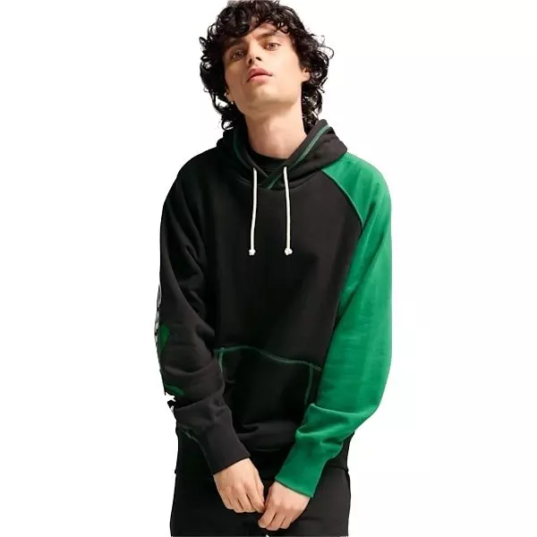 PUMA Men's PUMA x Carrots Hoodie - Black/Green - BLACK/GREEN