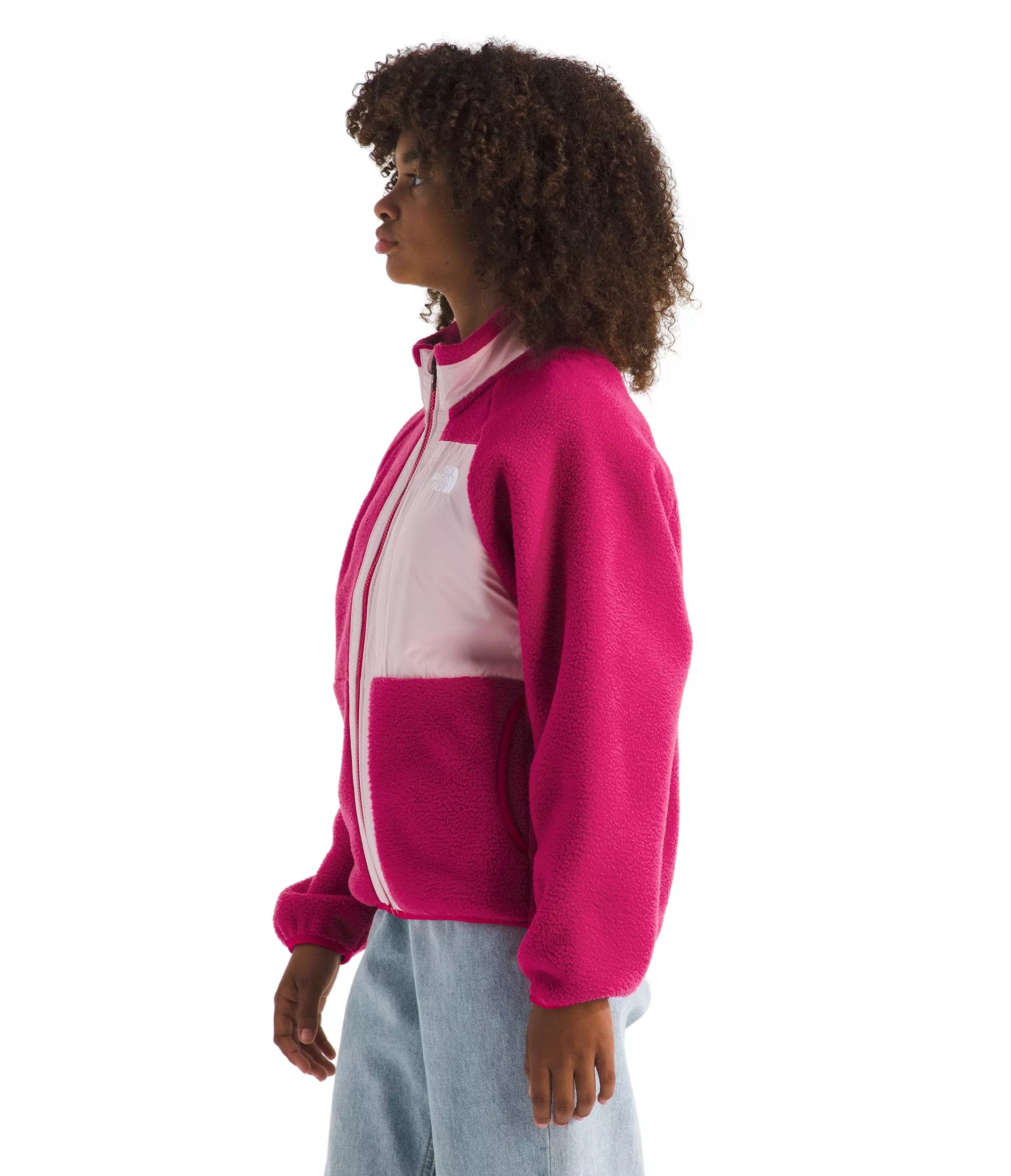 The North Face Big Girls' Yumiori Full-Zip Jacket - Red - RED