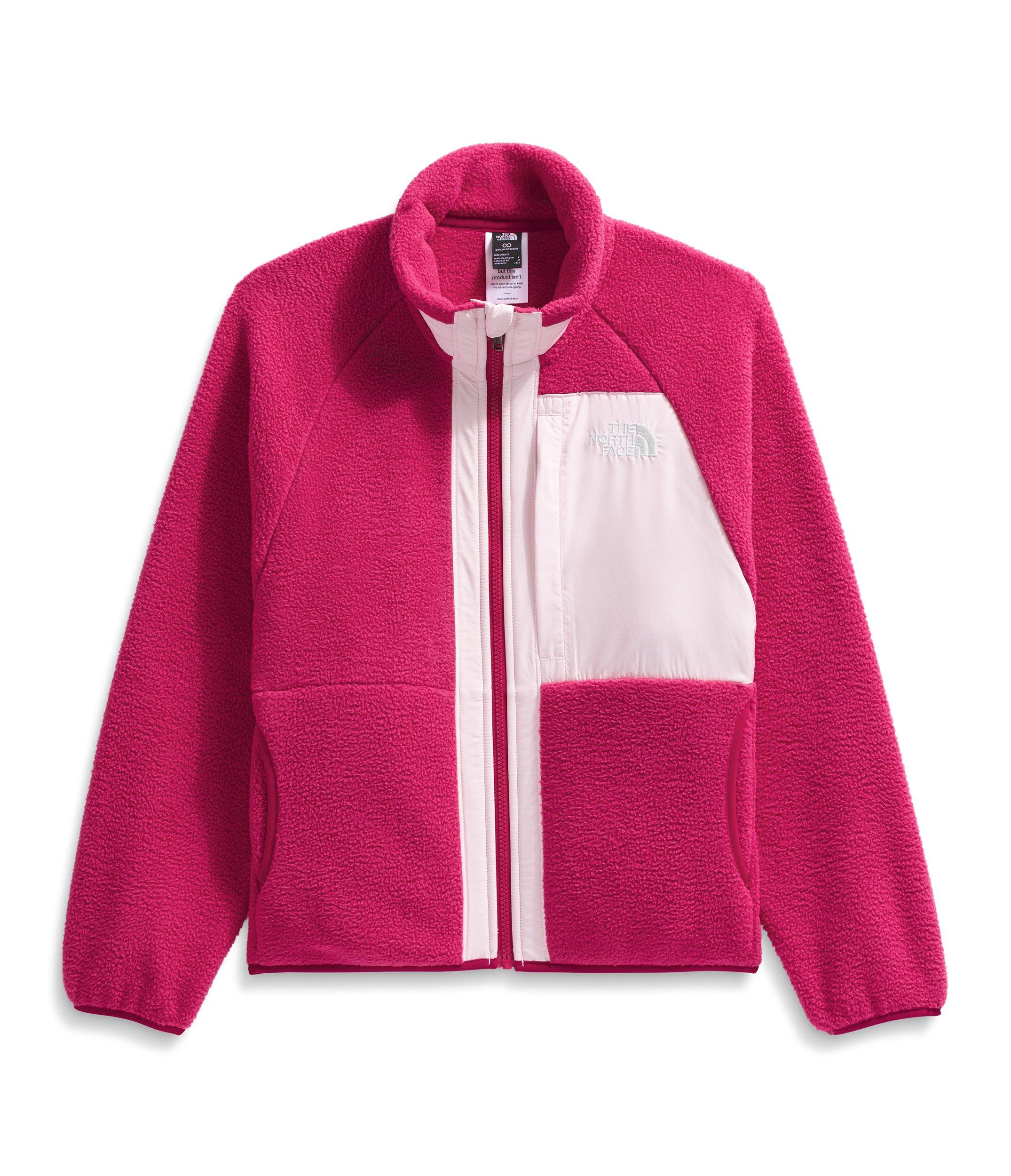 The North Face Yumiori Big Girls' Fleece Full-Zip Jacket - Red