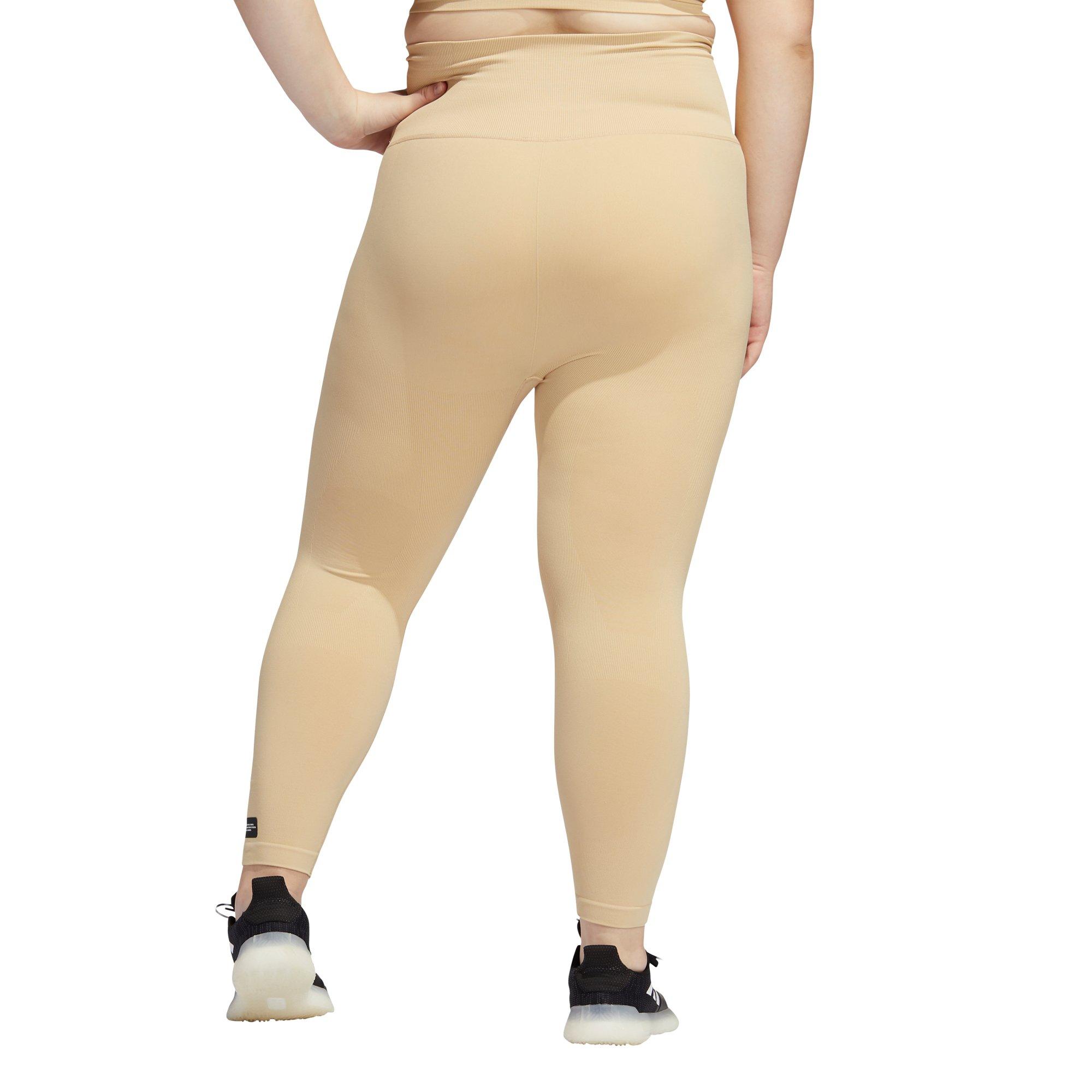 beige adidas leggings