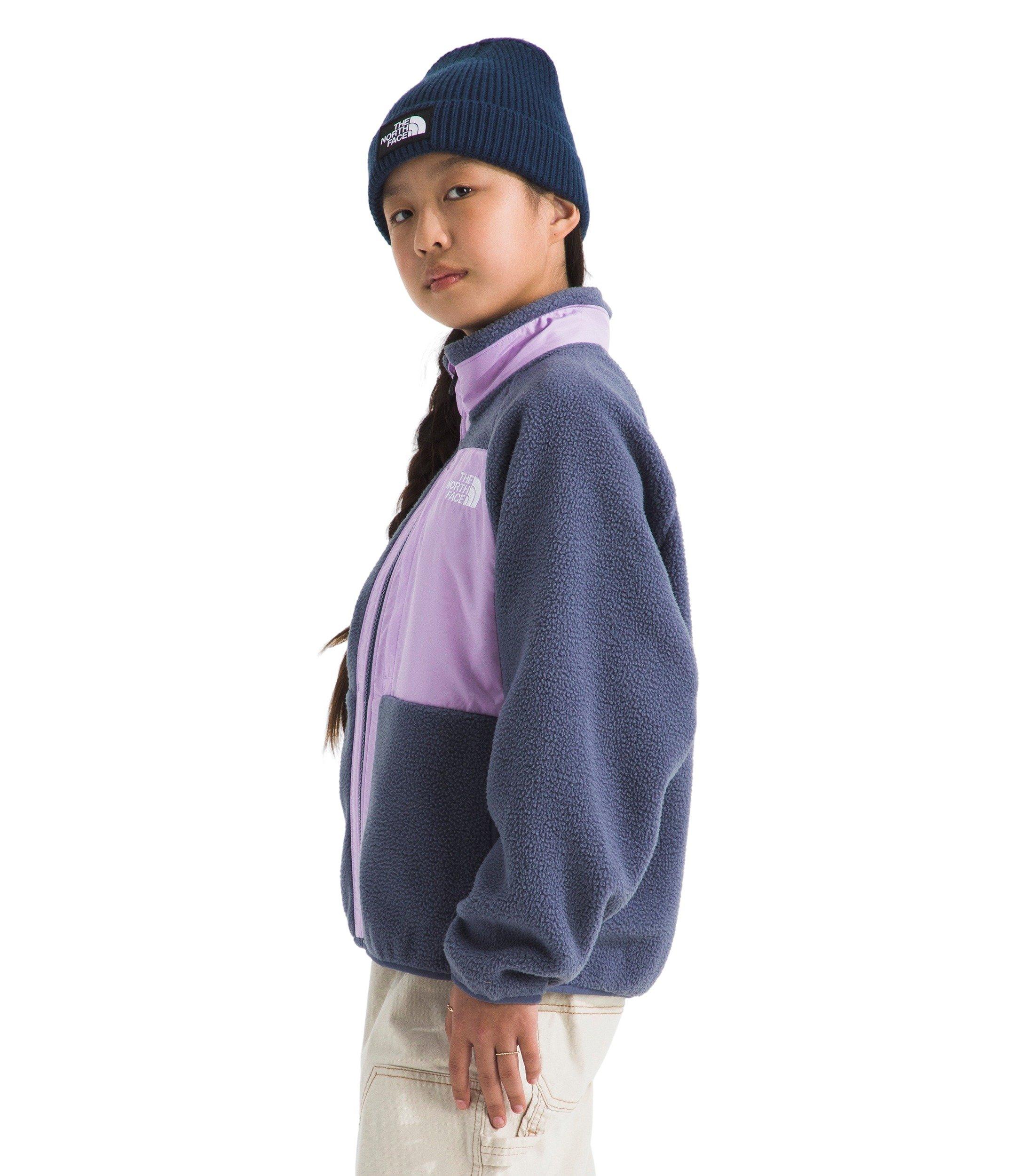 The North Face Yumiori Big Girls' Dark Purple Full-Zip Jacket