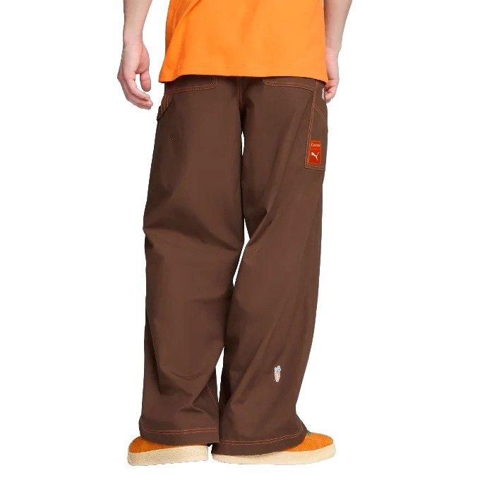 PUMA Men's PUMA x Carrots Cargo Pants - Brown - BROWN Thumbnail View 2