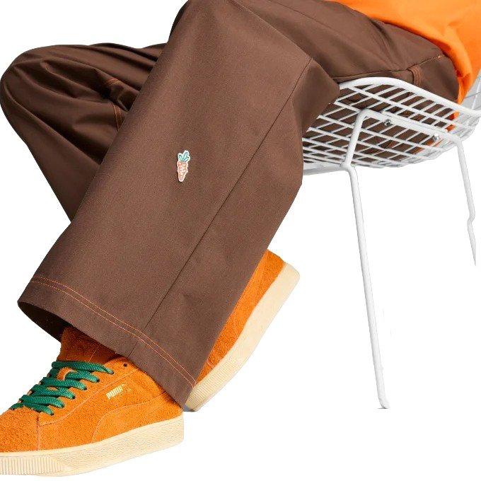 PUMA Men's PUMA x Carrots Cargo Pants - Brown - BROWN Thumbnail View 4