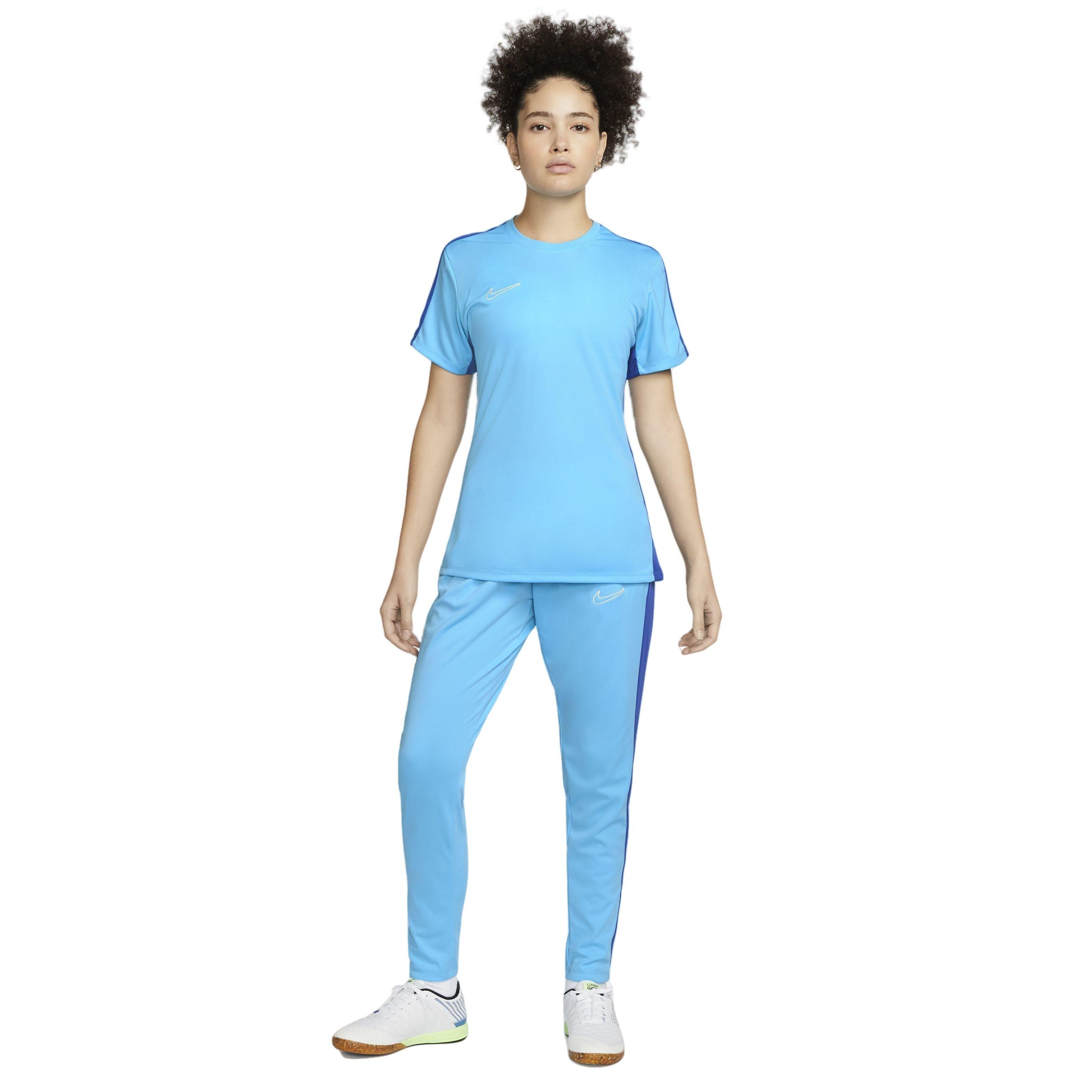 Nike Women's Dri-FIT Academy Soccer Pants - BLUE Thumbnail View 6