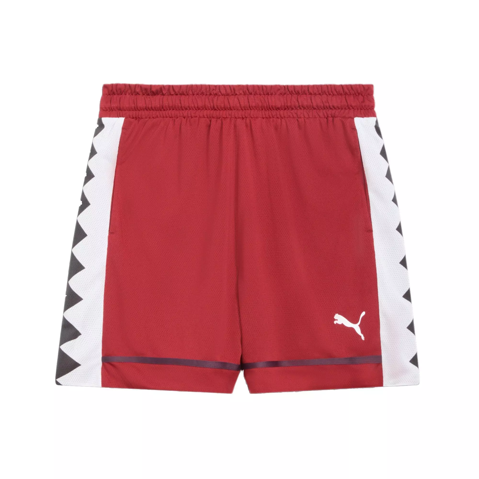PUMA Men's All Jaws Shorts - Red - RED