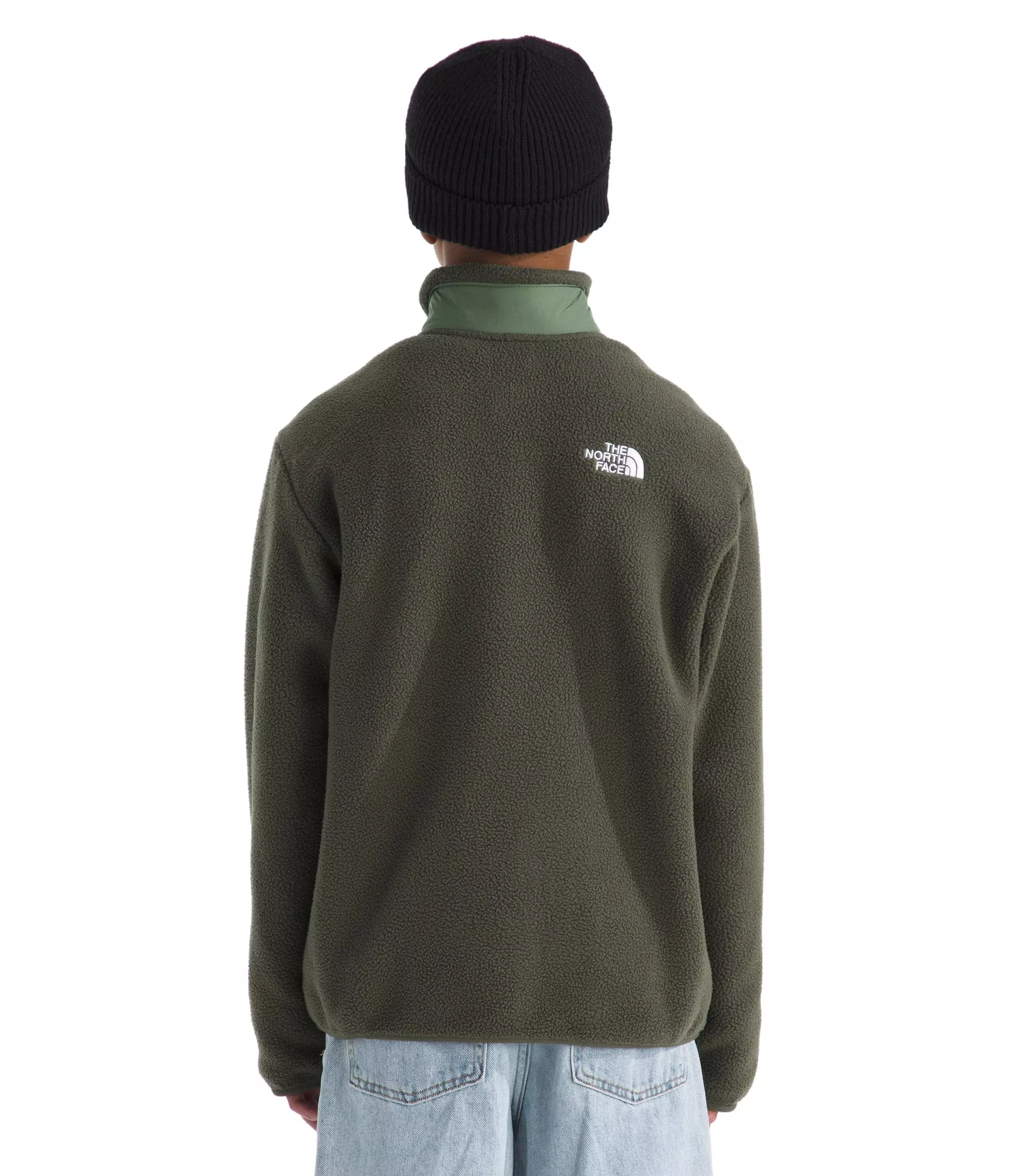 The North Face Big Boys' Yumiori Full-Zip Jacket - Dark Green - DARK GREEN