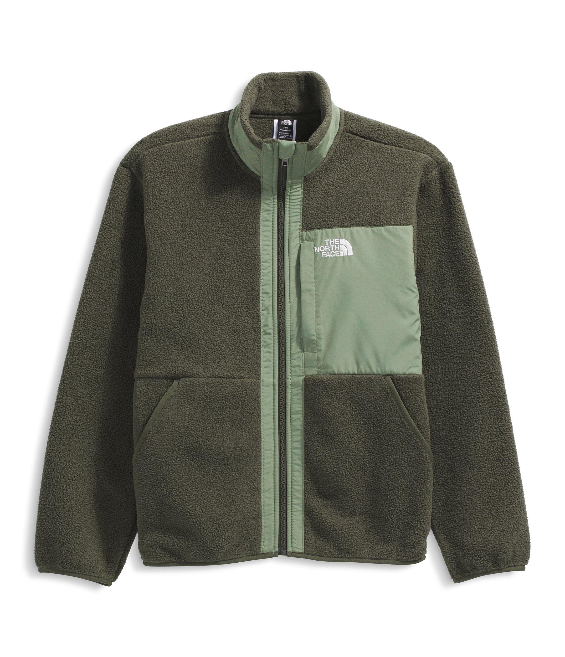 The North Face Yumiori Big Boys' Dark Green Full-Zip Jacket