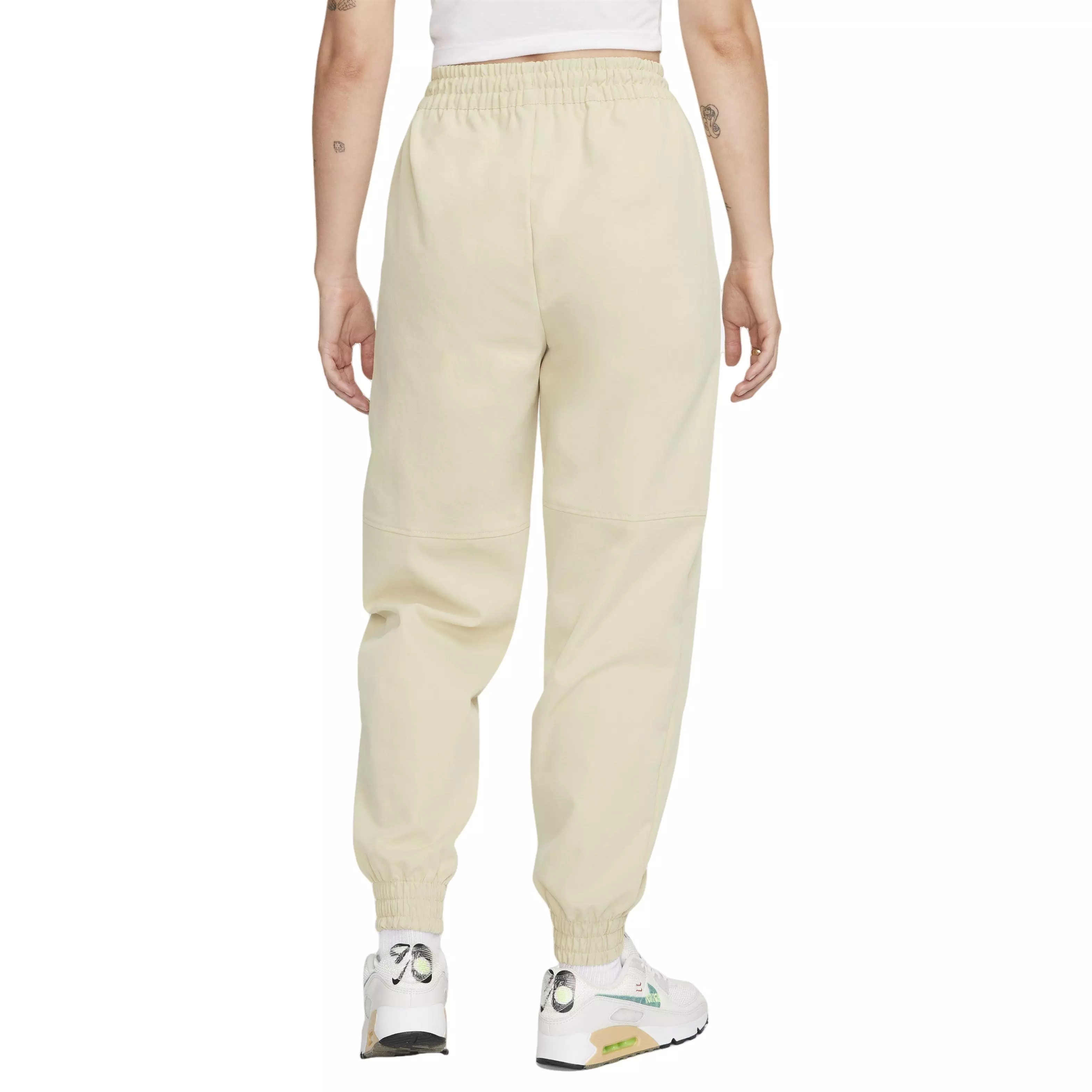 Nike Women's Sportswear Swoosh Woven Pants - GOLD