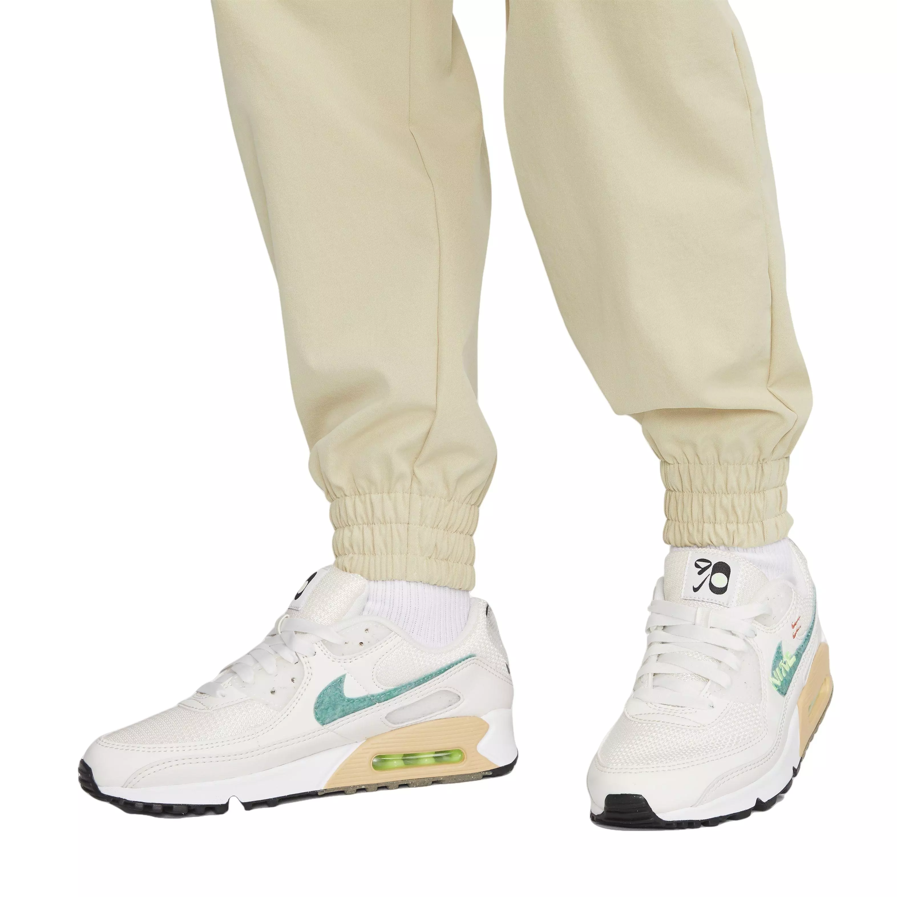 Nike Women's Sportswear Swoosh Woven Pants - GOLD