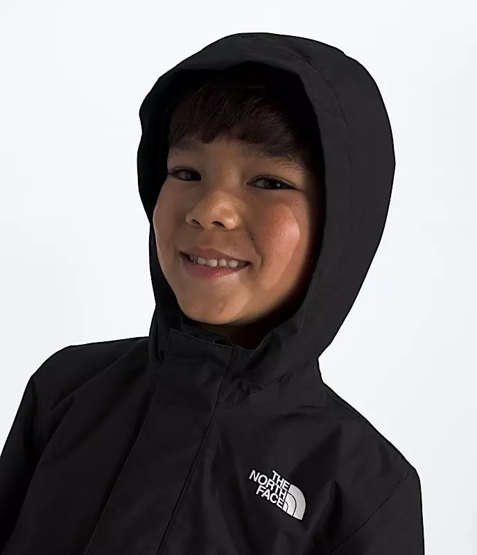 The North Face Little Boys' Warm Antora Rain Jacket - Black - BLACK