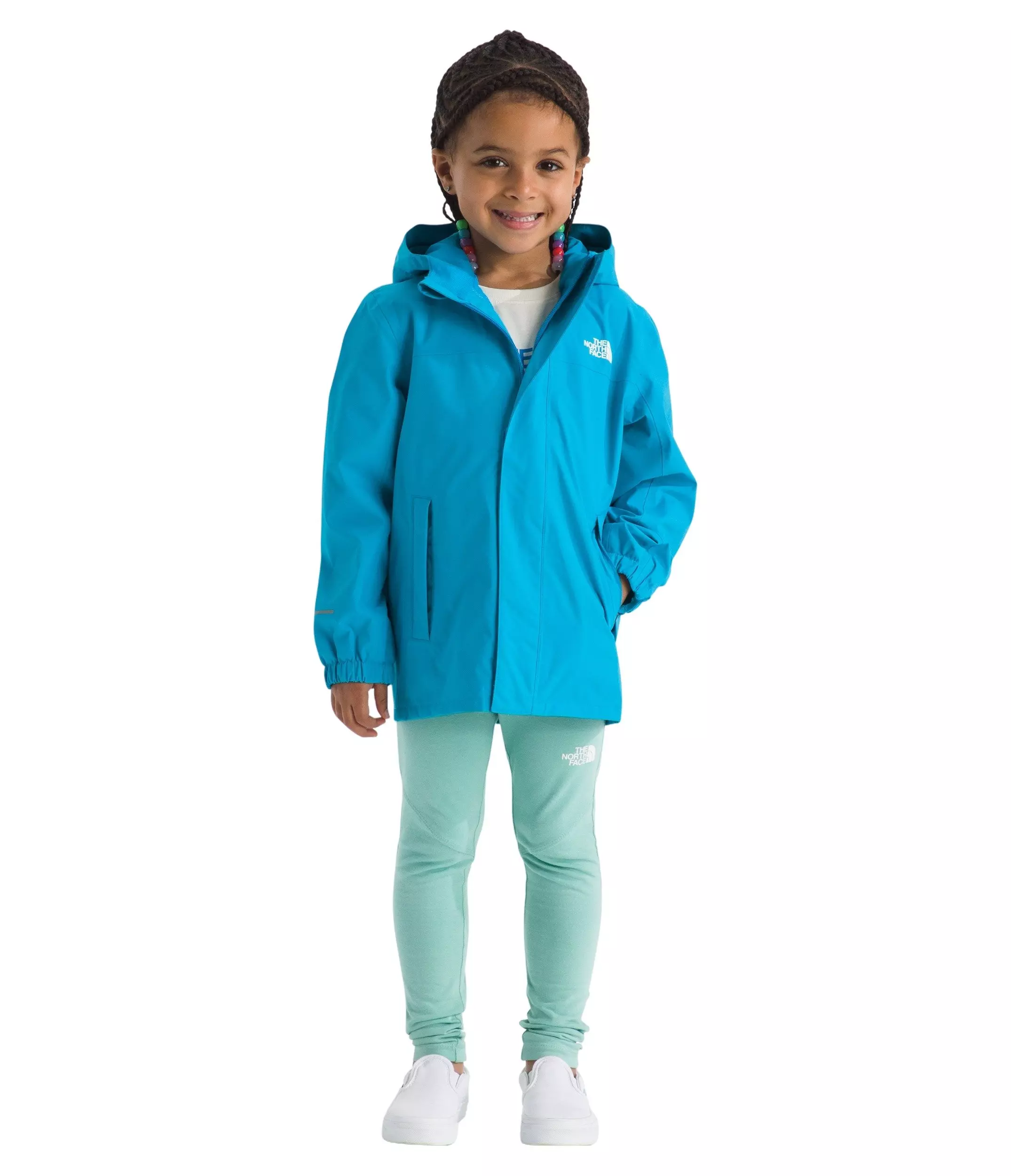 The North Face Little Boys' Antora Rain Jacket - Blue - BLUE