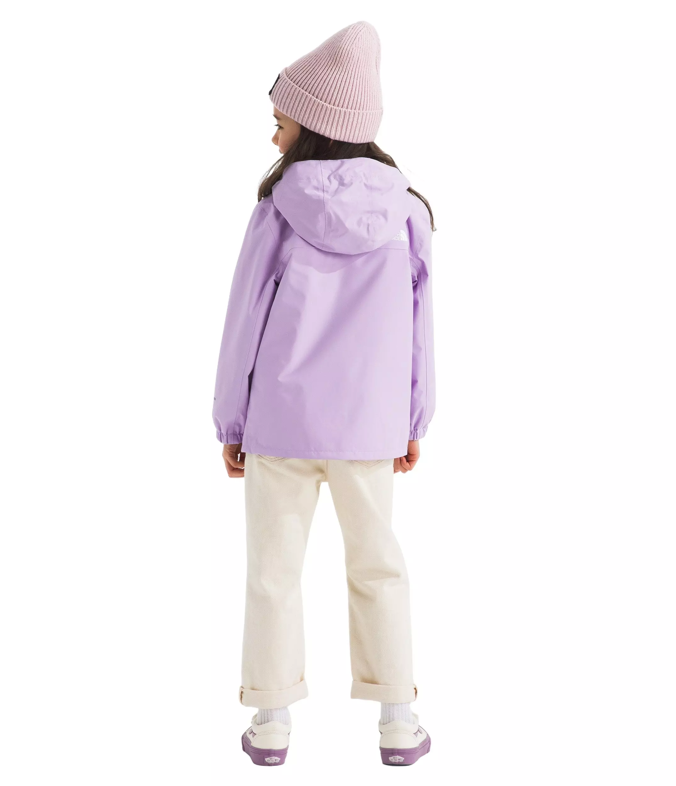The North Face Little Girls' Antora Rain Jacket - Purple - PURPLE