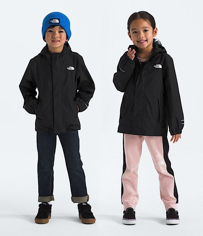 The North Face Antora Little Boys' Black Rain Jacket