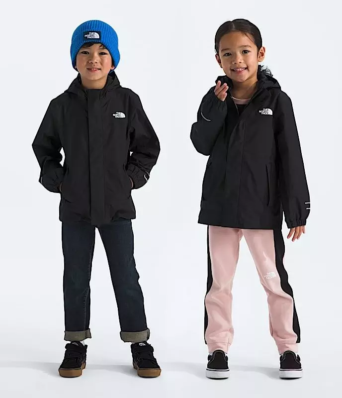 The North Face Little Boys' Antora Rain Jacket - Black - BLACK