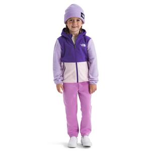 The North Face Little Kids' Glacier Full Zip Hooded Jacket - Purple
