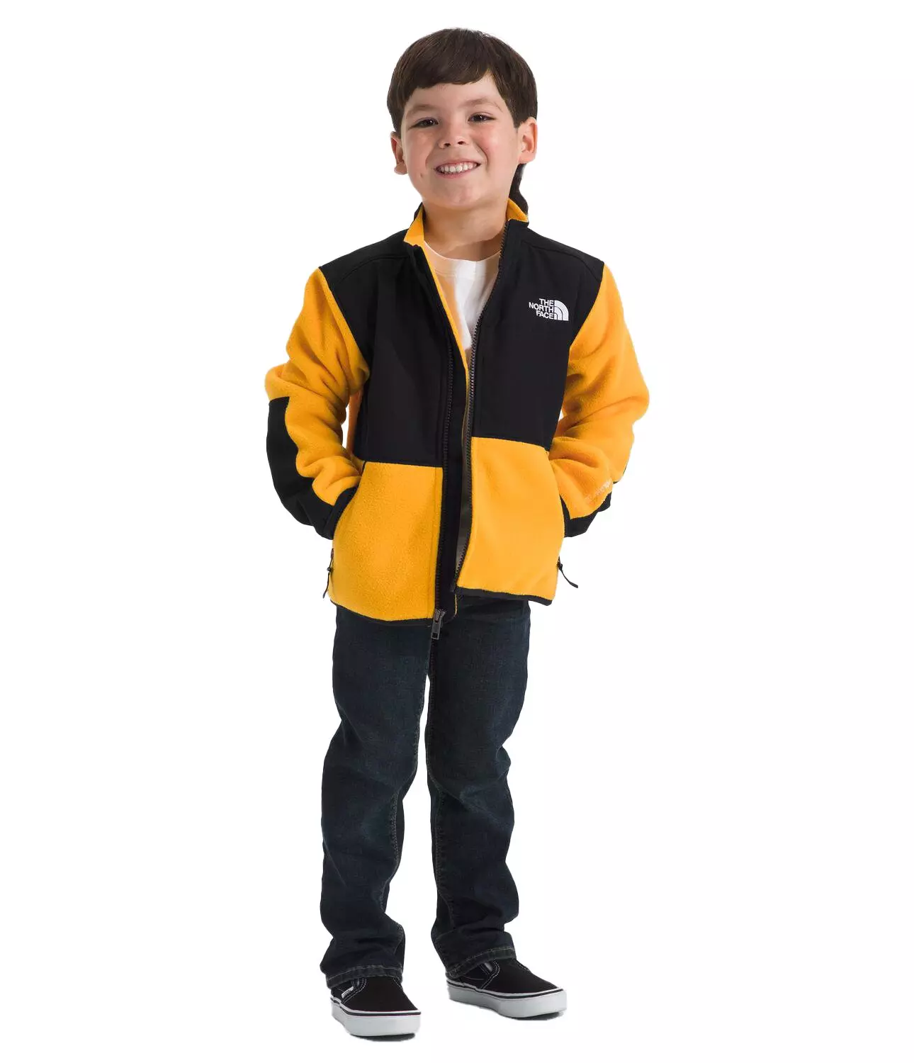 The North Face Little Kids' Denali Jacket -Gold - GOLD