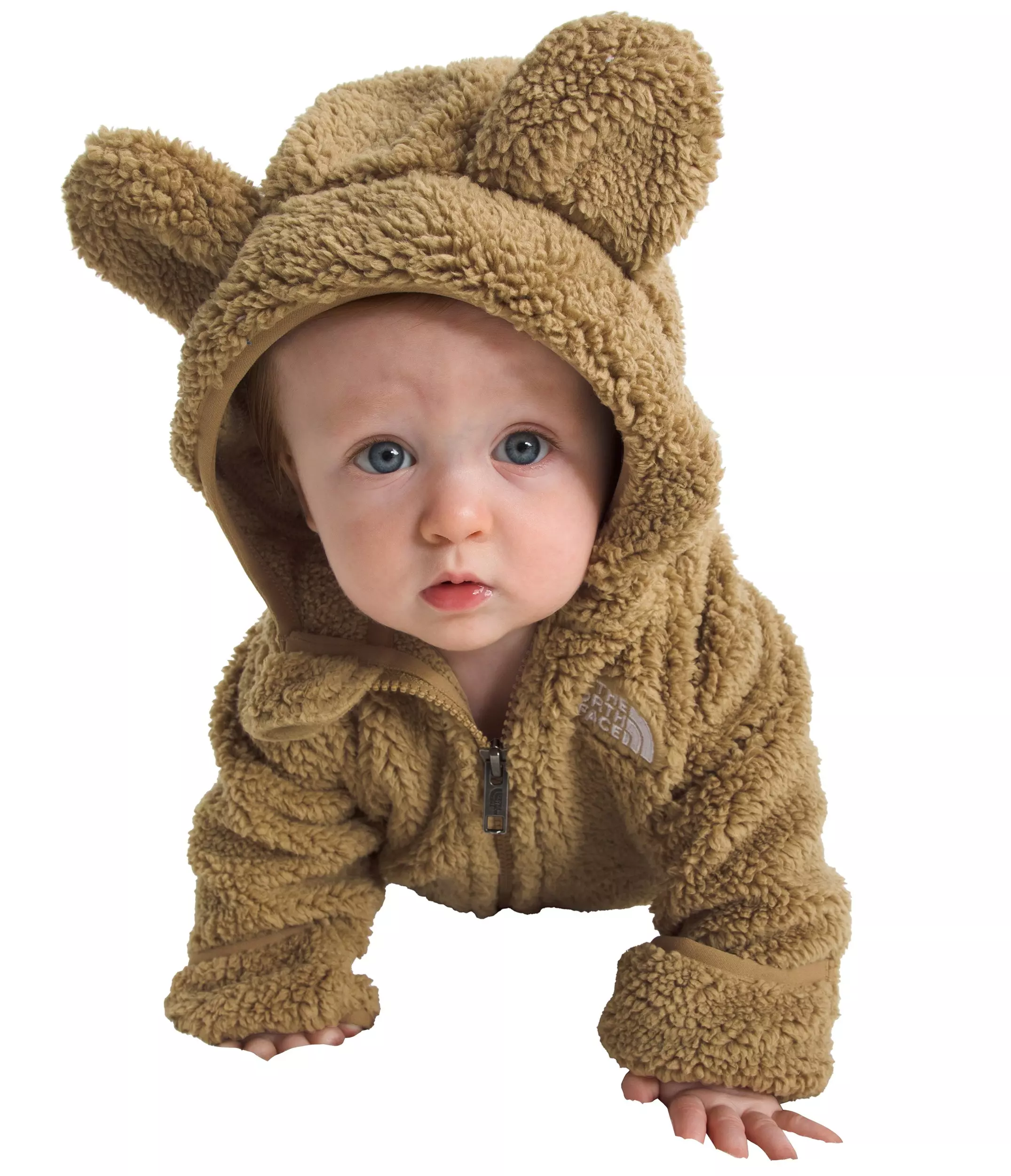 The North Face Infant Boys' Campshire Full-Zip Hooded Jacket - Brown - BROWN