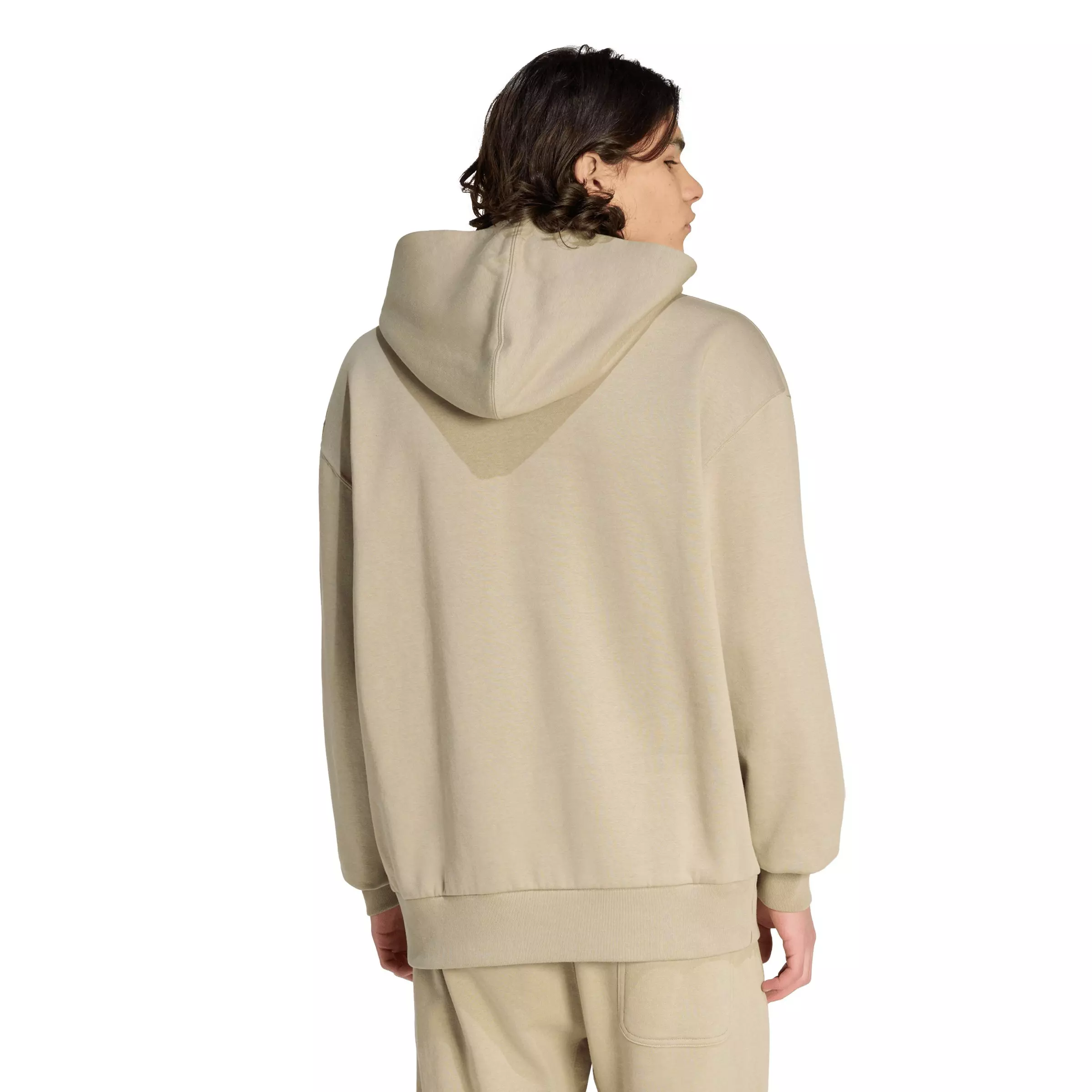 adidas Men's ALL SZN Fleece Hoodie - Khaki - KHAKI