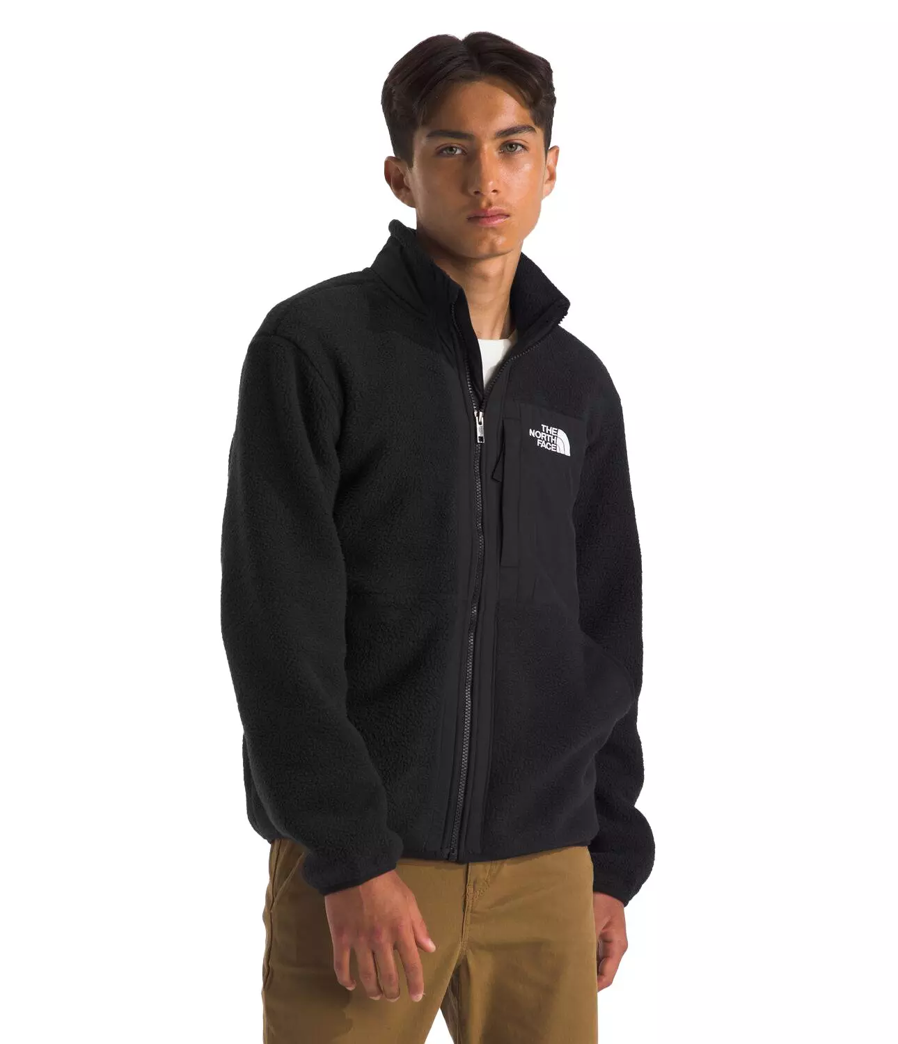 The North Face Big Boys' Yumiori Full-Zip Jacket -Black - BLACK