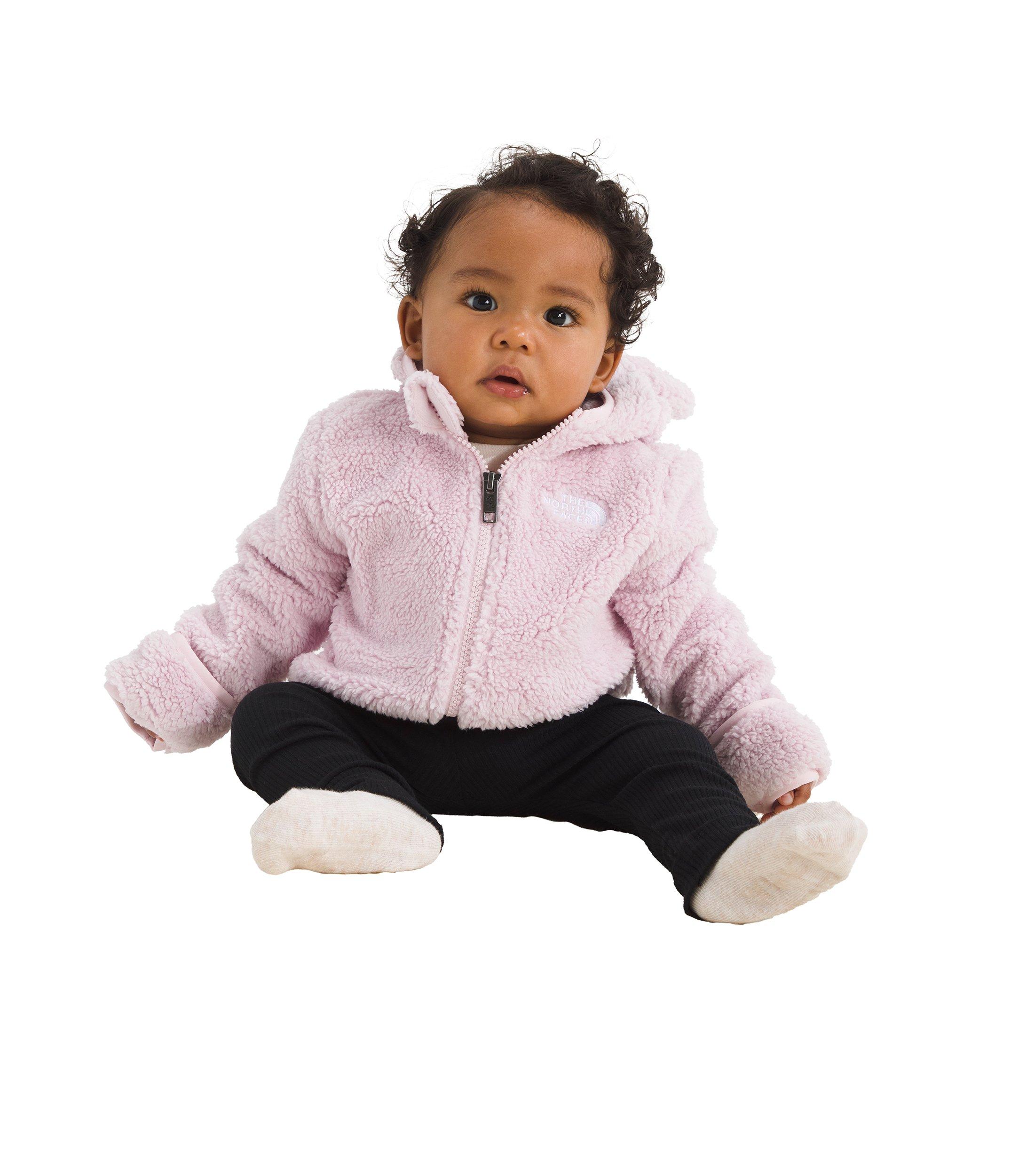 The North Face Campshire Full-Zip Infant Girls' Pink Hooded Jacket