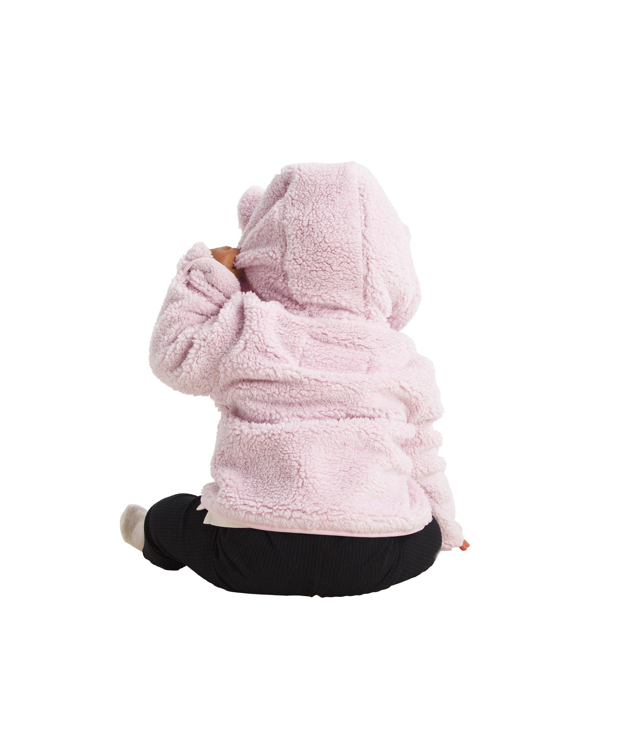 The North Face Campshire Full-Zip Infant Girls' Pink Hooded Jacket