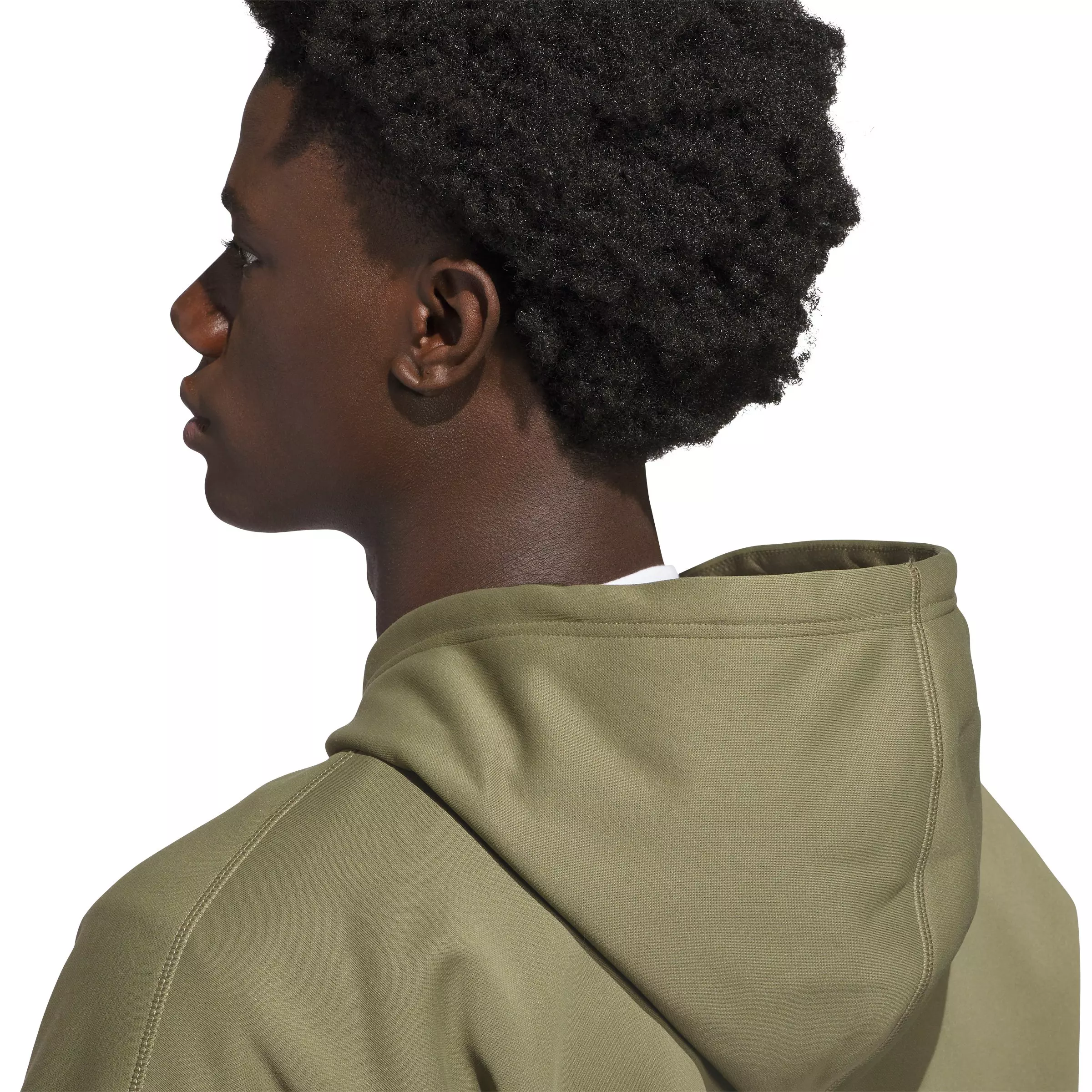 adidas Men's Crazy Warm Full Zip Hooded Jacket - Olive - OLIVE