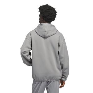 adidas Men's Crazy Warm Full Zip Hooded Jacket - Grey/Black