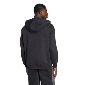 adidas Originals Men's Adicolor Oversize Full-Zip Hooded Jacket - Black