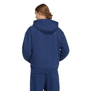 adidas Originals Men's Adicolor Oversize Full-Zip Hooded Jacket - Dark Blue