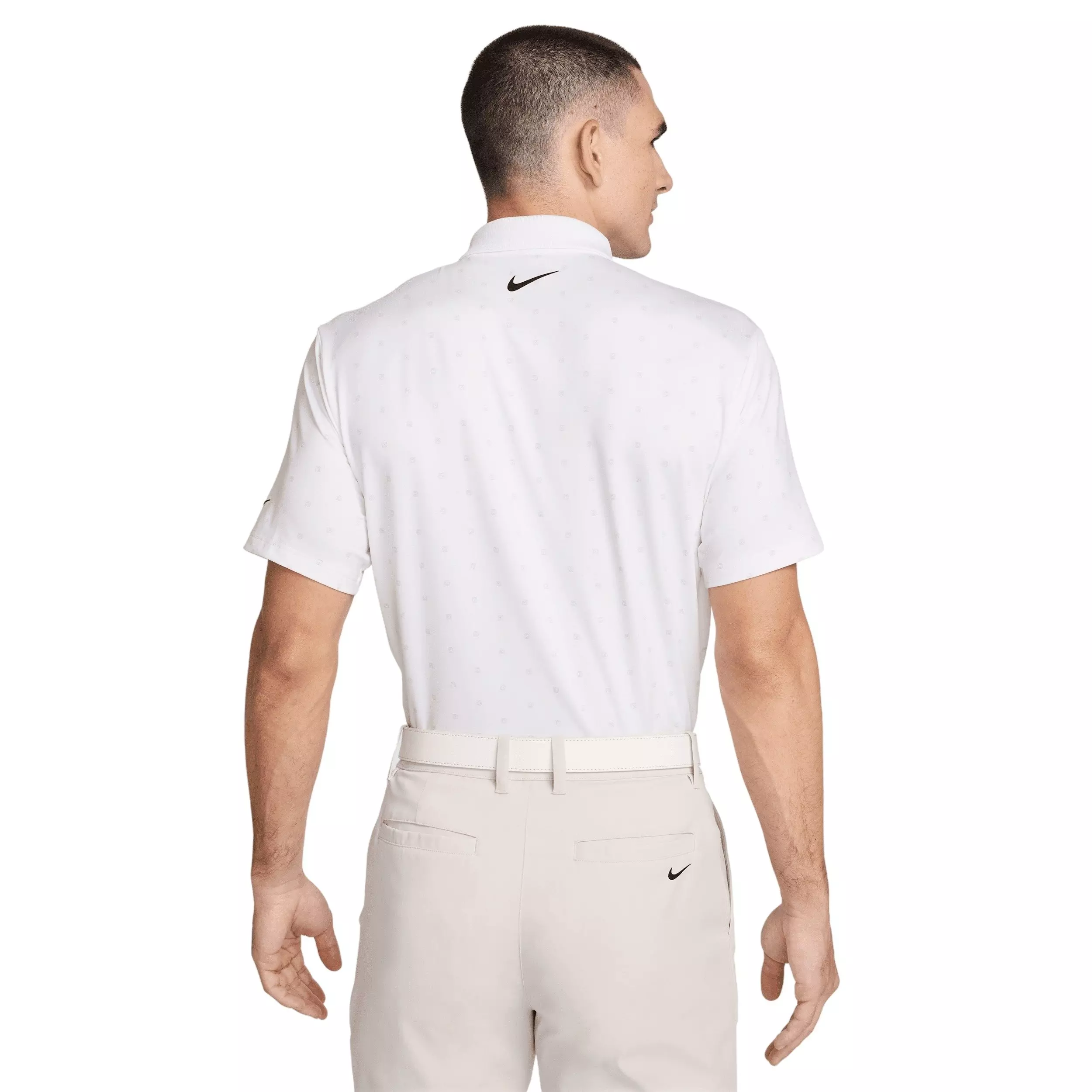Nike Tour Dri-Fit Men's Golf Polo-White - WHITE