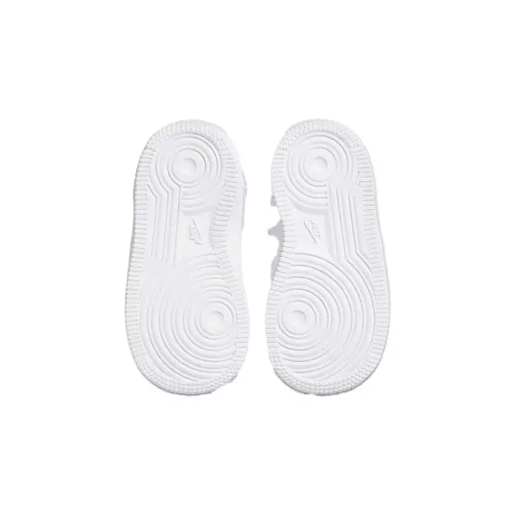 Nike Force 1 Mid LE "White" Toddler Boys' Shoe - WHITE