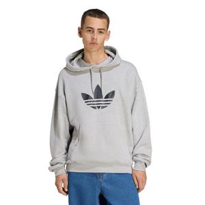 adidas Originals Men's Adicolor Trefoil Hoodie - Grey