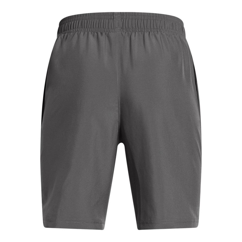 Under Armour Big Boys' Tech Woven Wordmark Shorts - GREY Thumbnail View 2