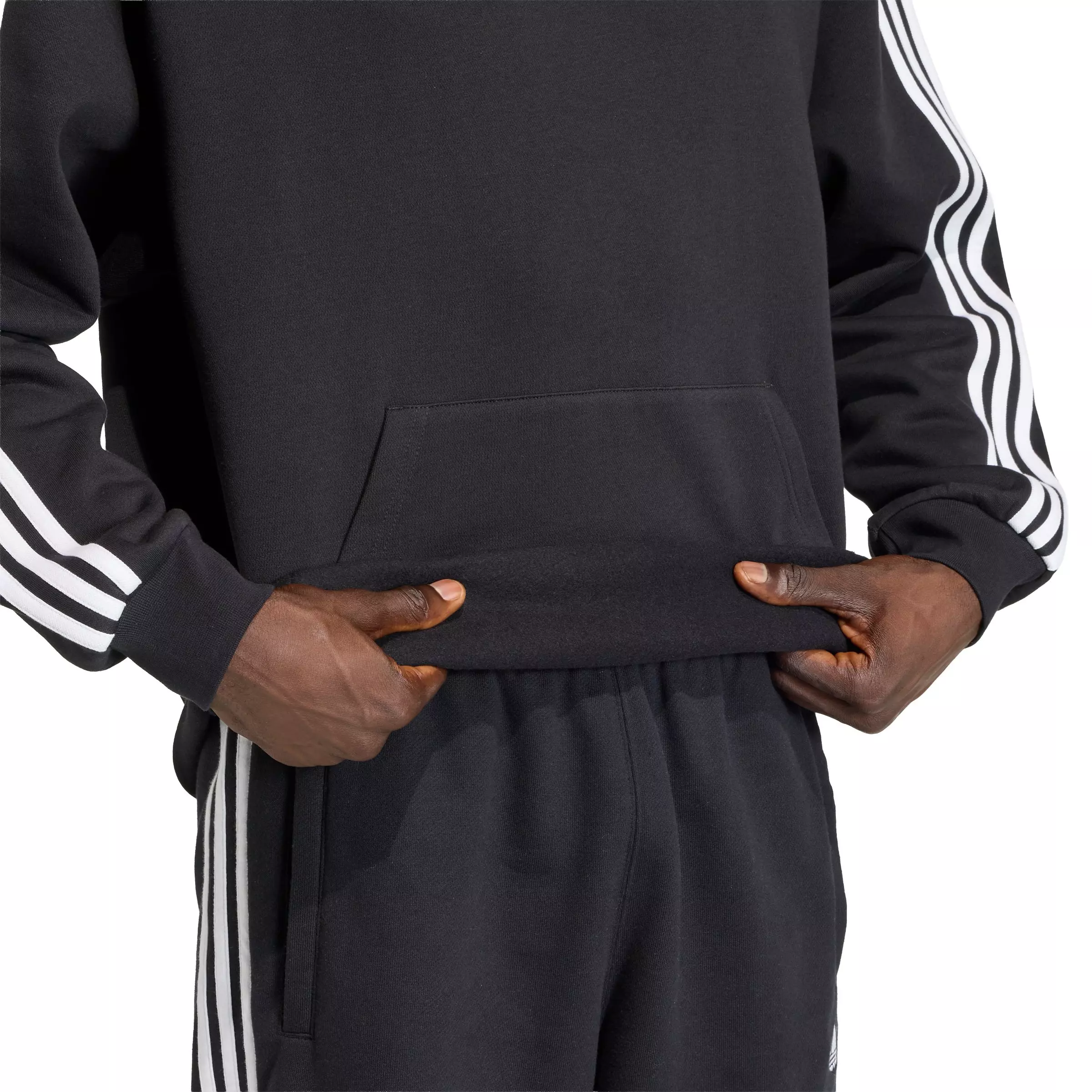 adidas Originals Men's Adicolor Classics 3-Stripes Hoodie - Black - BLACK