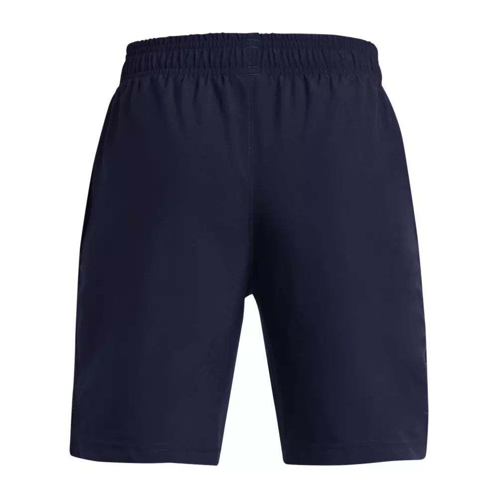 Under Armour Big Boys' Tech Woven Wordmark Shorts - Navy - NAVY